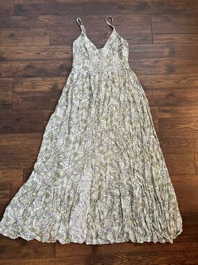 Justify Women’s Sleeveless Floral Paisley Prints Maxi SunDress Size S